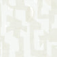 Modern Tribal Dove & Sand Wallpaper