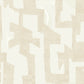 Modern Tribal Caramel & Cream Wallpaper