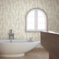 Modern Tribal Caramel & Cream Wallpaper