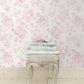 Everblooming Rosettes Pink Jam Cabbage Rose Bouquets Wallpaper