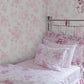Everblooming Rosettes Pink Jam Cabbage Rose Bouquets Wallpaper