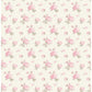 Ikat Rose Tinted Petals Small Print Wallpaper