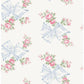 Rosa Beaux Pastel Blue Large Bow Spot Wallpaper