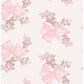 Rosa Beaux Pink Mint Large Bow Spot Wallpaper