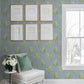 Farmington Blue Heather Lily of the Valley Wallpaper