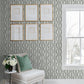 Rhys Green IKAT Stripe Wallpaper