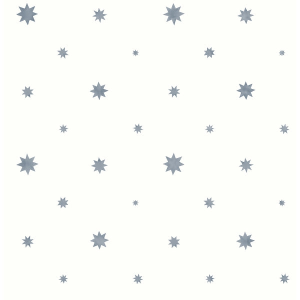 Henry Blue Starburst Wallpaper