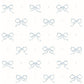 Emma Blue Heather Large Bow Wallpaper