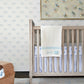 Emma Blue Heather Large Bow Wallpaper