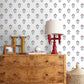 Kit Red Floral Wallpaper