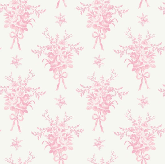 Rosie Arrangements Kiss Pink Bouquet Toss Wallpaper