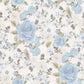 Sunset Harbor Rose Bella Lina Blue Roses & White Flowers Wallpaper