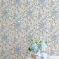 Sunset Harbor Rose Bella Lina Blue Roses & White Flowers Wallpaper