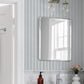 Oliver Navy Simple Stripe Wallpaper