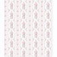Dreamy Days Pink Parfait Stripe & Floral Wallpaper
