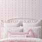 Dreamy Days Pink Parfait Stripe & Floral Wallpaper