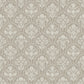 Frances Taupe Fishscale Wallpaper