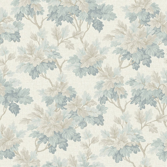 Oakcliff Blue Leaf Trail Wallpaper
