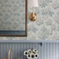 Oakcliff Blue Leaf Trail Wallpaper