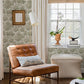 Oakcliff Sage Leaf Trail Wallpaper