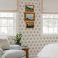 Overbrook Plum Bouquet Toss Wallpaper