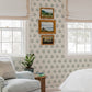 Overbrook Sage Bouquet Toss Wallpaper