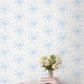 Champagne Harbor Powdered Blue Wallpaper
