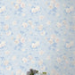 Everblooming Rosettes Whisper Blue Cabbage Rose Bouquets Wallpaper