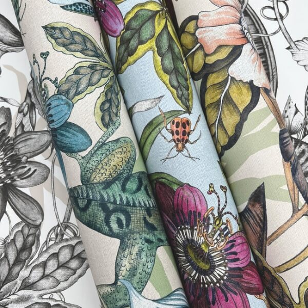 Rainforest Cream Wallpaper