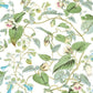 Moon Flower White Wallpaper