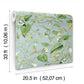Moon Flower Sky Blue Wallpaper