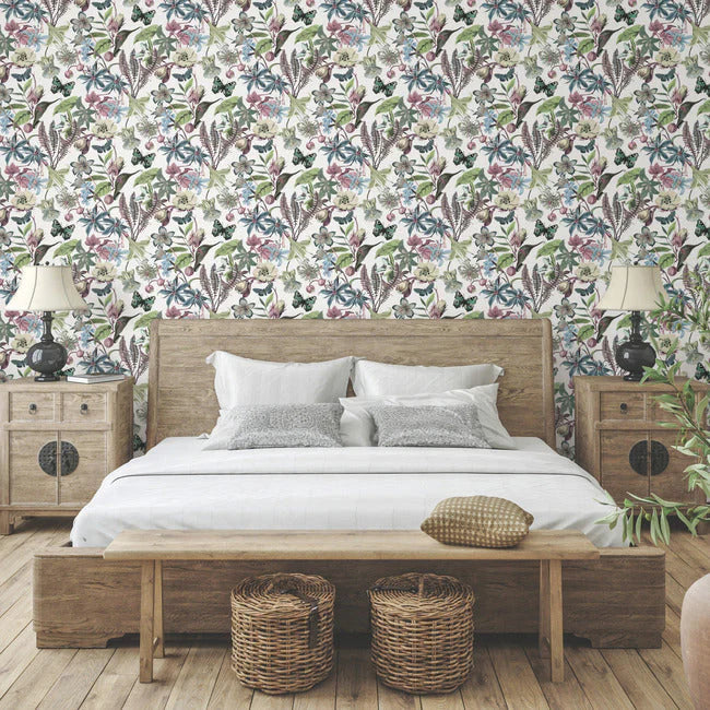 Butterfly House Wallpaper