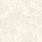 Brushstroke Floral Pearl Wallpaper