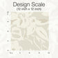 Brushstroke Floral Taupe Wallpaper