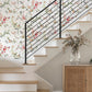 Blossom Branches White & Red Wallpaper