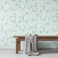 Dogwood Wallpaper Light Blue