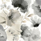 Watercolor Bouquet Charcoal Wallpaper