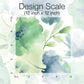 Watercolor Bouquet Blue & Green Wallpaper
