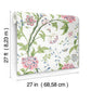 Teahouse Floral White & Blush Wallpaper