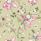 Dream Blossom Light Green Wallpaper