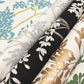 Lunaria Silhouette White & Green Wallpaper