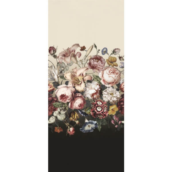 Rachel Rose Taupe Wall Mural