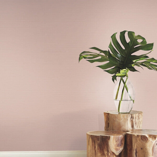 Makasa Sisal Blush Wallpaper