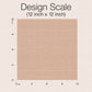 Makasa Sisal Blush Wallpaper