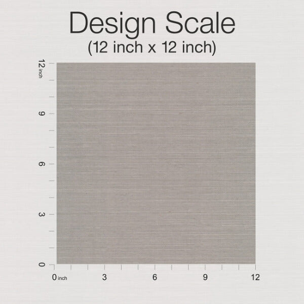 Makasa Sisal Grey Wallpaper