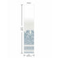 Henna Blue Wall Mural