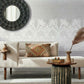 Henna Grey Wall Mural