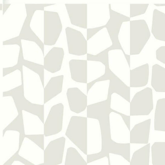 Primitive Vines White & Cream Wallpaper