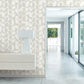Primitive Vines White & Cream Wallpaper