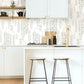 Deco Wisteria White & Cream Wallpaper